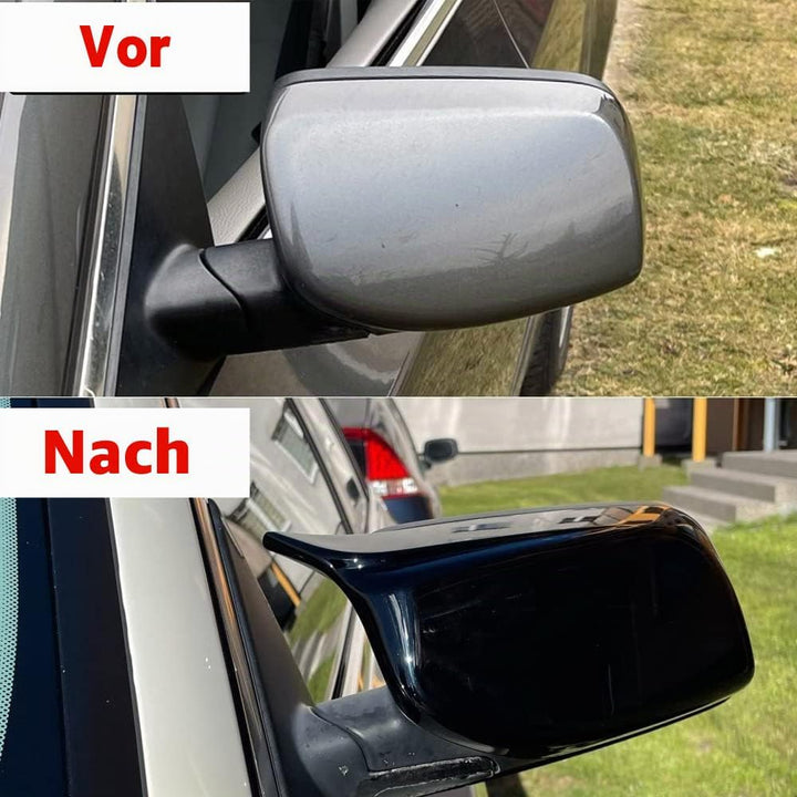 Auto Spiegelkappen, 1 Paar Auto Tür Aussenspiegelkappe Rückspiegelkappe Seitenspiegel Abdeckungen fü