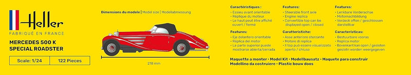 Heller HEL80710 Plastikmodellbausatz, verschieden