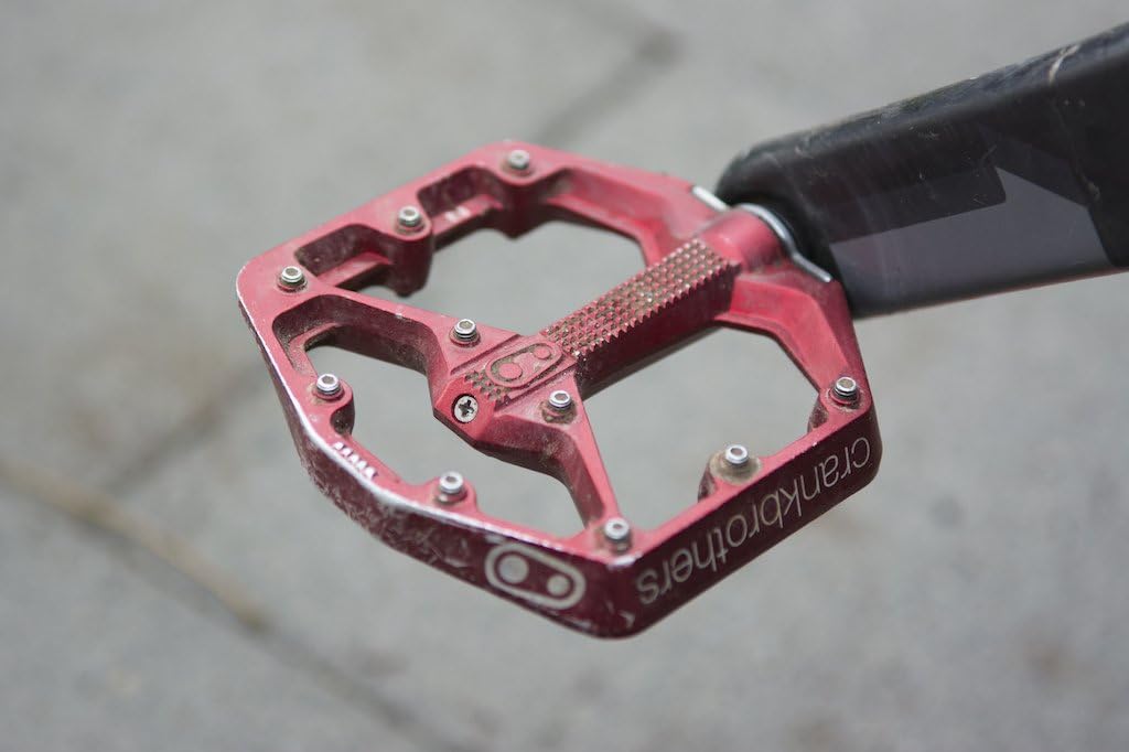 Crankbrothers Stamp Flat BMX/MTB Fahrradpedal – Plattform-Fahrradpedal, minimales Profil, Verstellba