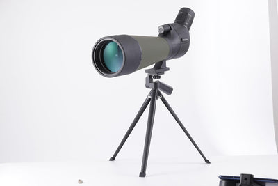 Spektiv Vogelbeobachtung, 20-60x80 HD Spektiv mit Stativ,IPX7 Wasserdichtes BAK4 FMC Optik Monokular