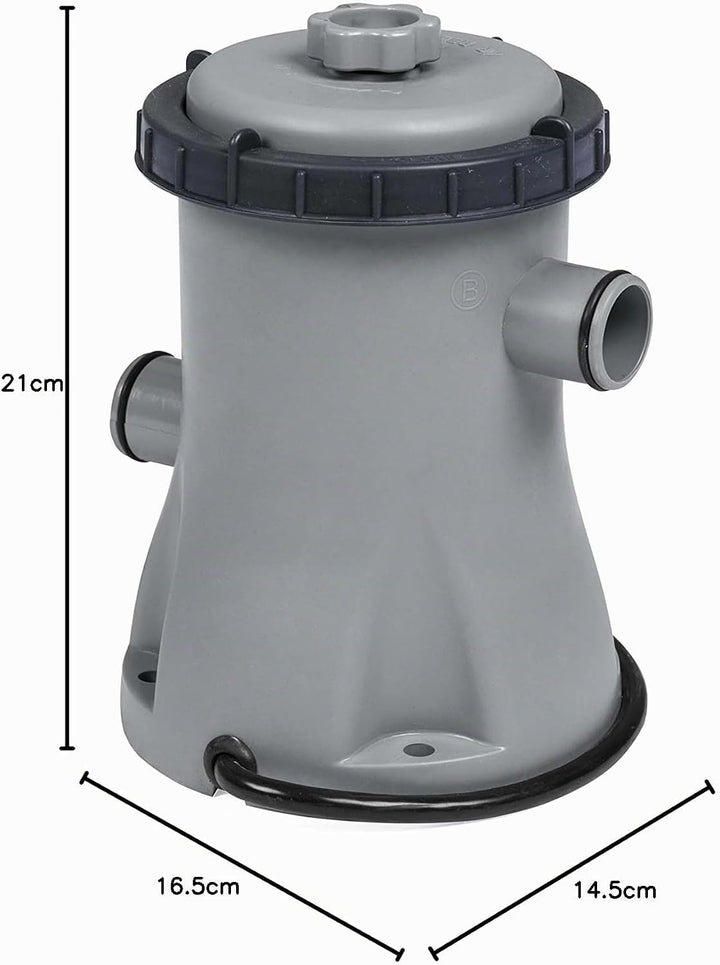 Bestway Vinyl, Flowclear Kartuschenfilterpumpe 1.249 l/h, 23 W