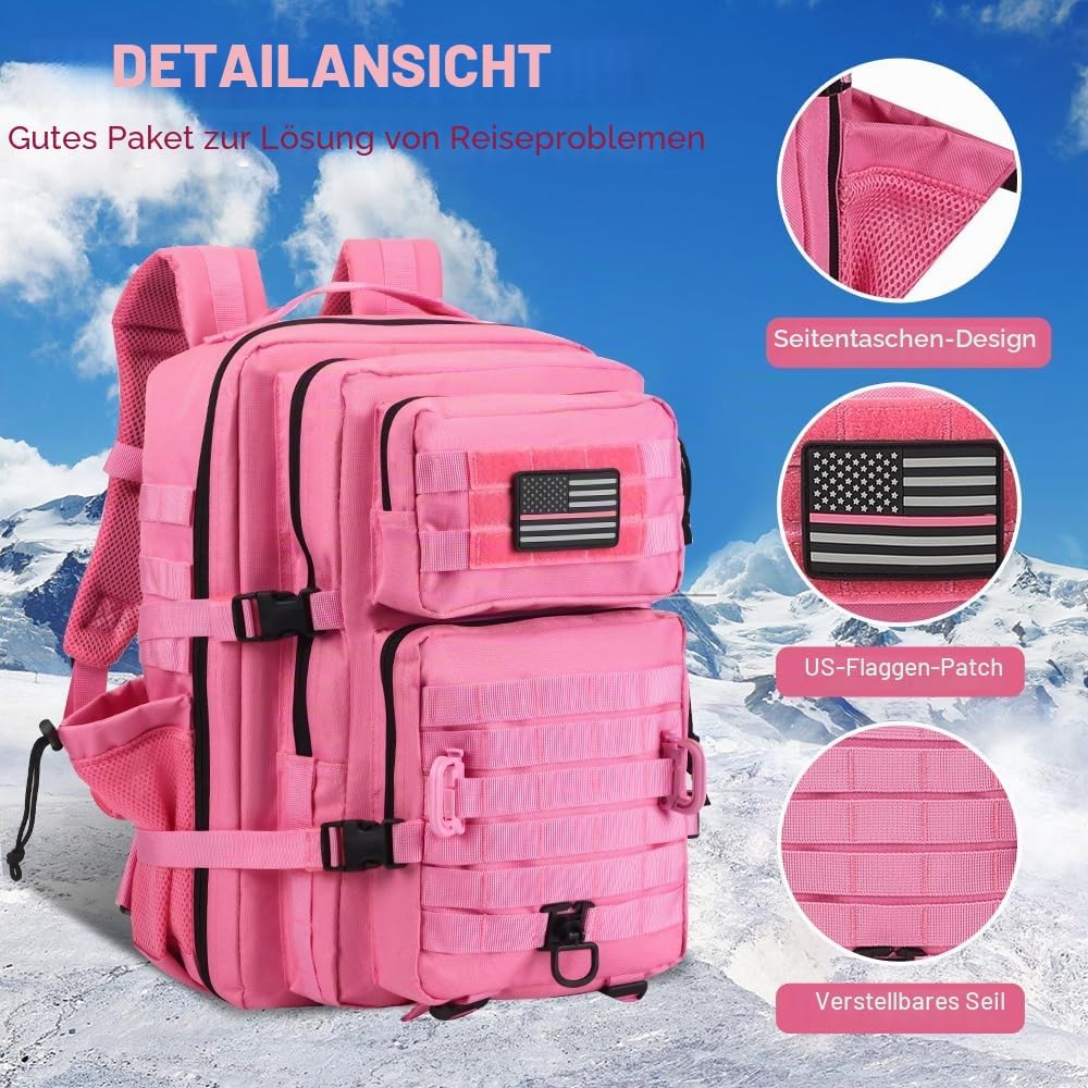 Militär Taktischer Rucksack Cooper Rucksack Armee Assault Pack 3 Tage Bug Out Go Bag Trekking Wander