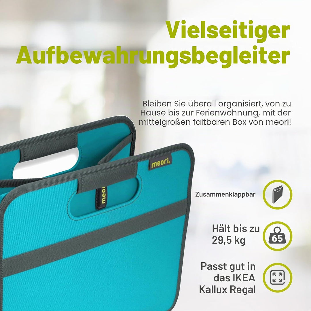 Meori Faltbox Meori Classic, Azur Blau, Grösse M Box Medium Azur Blau/Einfarbig, Box Medium Azur Bla
