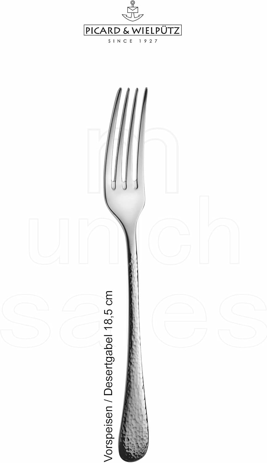 Dessertgabel - Vorspeisengabel - Mia - Picard &amp; Wielpütz - 6 Stück b. 6 Stck., b. 6 Stck.
