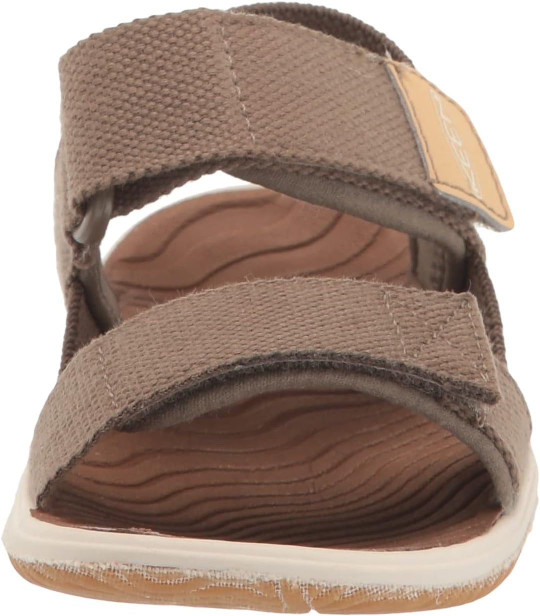 KEEN Unisex Kinder Elle Backstrap Slingback Sandalen 27/28 EU Brindle Star White, 27/28 EU Brindle S