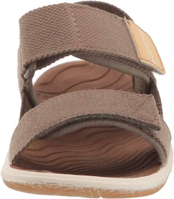 KEEN Unisex Kinder Elle Backstrap Slingback Sandalen 27/28 EU Brindle Star White, 27/28 EU Brindle S