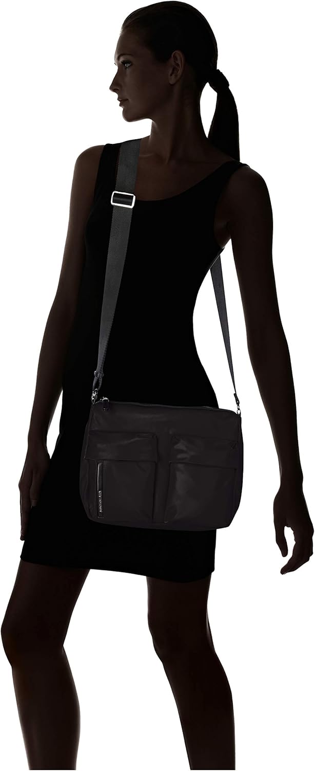 Mandarina Duck Damen Hunter P10vct18 Umhängetasche Schwarz, Schwarz