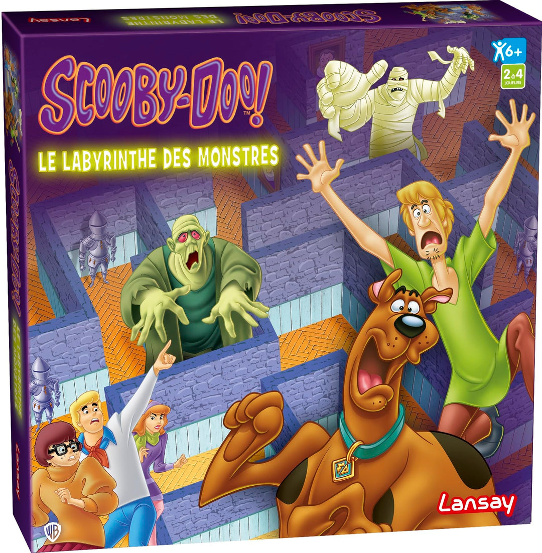 Scooby-Doo – Das Labyrinth der Monster – Gesellschaftsspiel – Rätsel und Untersuchungen zwischen Fre