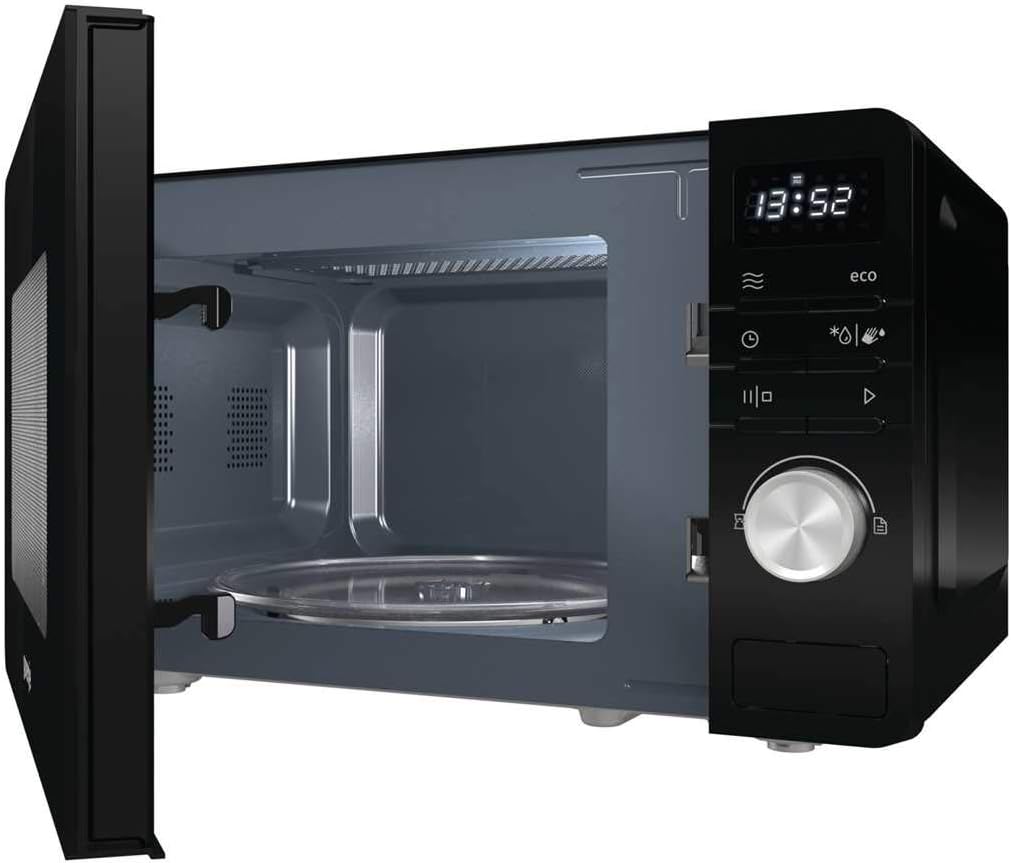 Gorenje MO 20 A3B Mikrowelle, SmartDisplay Funktion, 20 Liter - 800 Watt - Schwarz