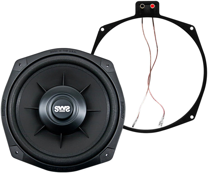 Earthquake Sound SWS-8Xi Tieftönersystem, Untersitz-Subwoofer, 2 Ohm, 1 Stück, 8 Zoll, Schwarz