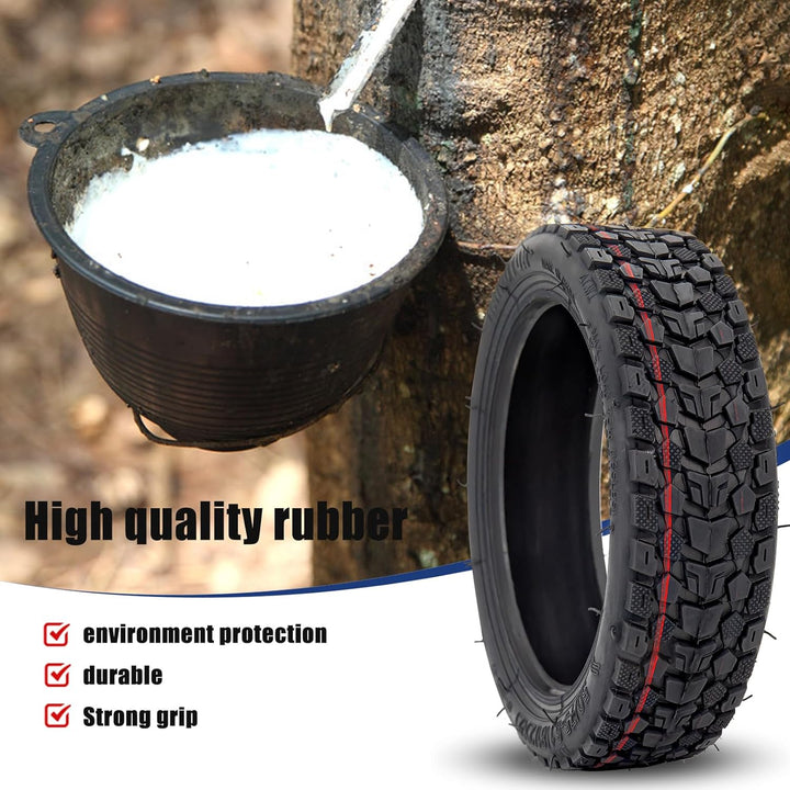 LTSKY 8,5 Zoll Offroad Reifen schlauchloser für Xiaomi M365/1S / Pro/Pro 2, 50/75-6.1 (8 1/2 * 2) Re