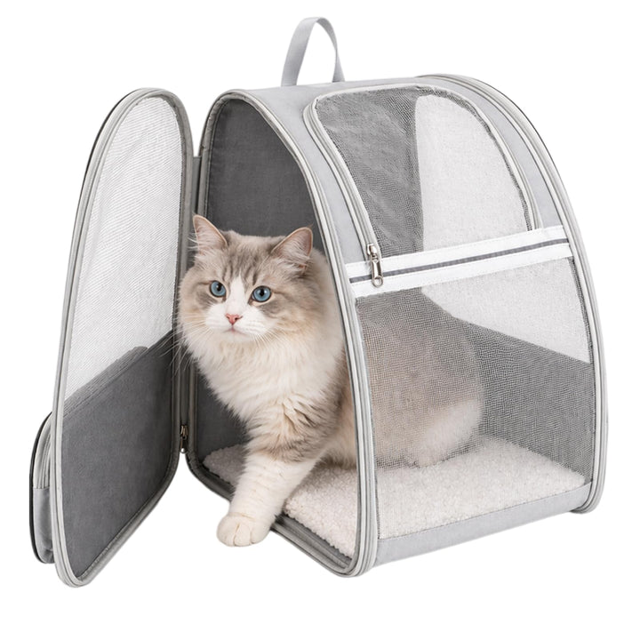 Grosse Katzen Rucksack: Haustiere für 8kg Katzen & kleine Hunde Haustier Rucksack, Atmungsaktives De