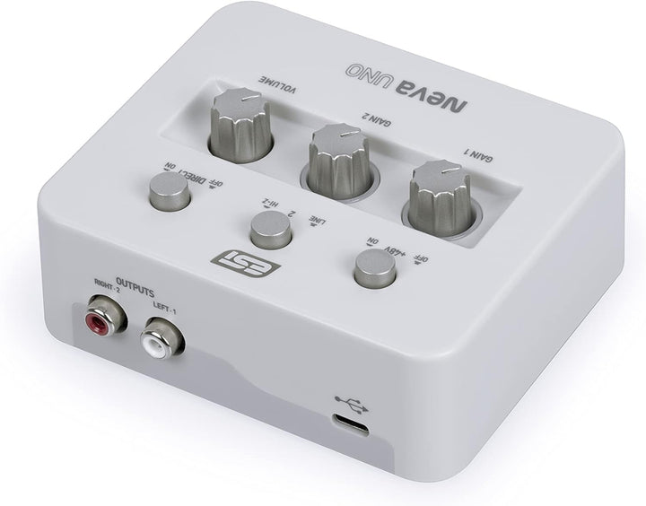 ESI Neva Uno | Professionelles 24-bit / 192 kHz USB Audio Interface, Neva Uno