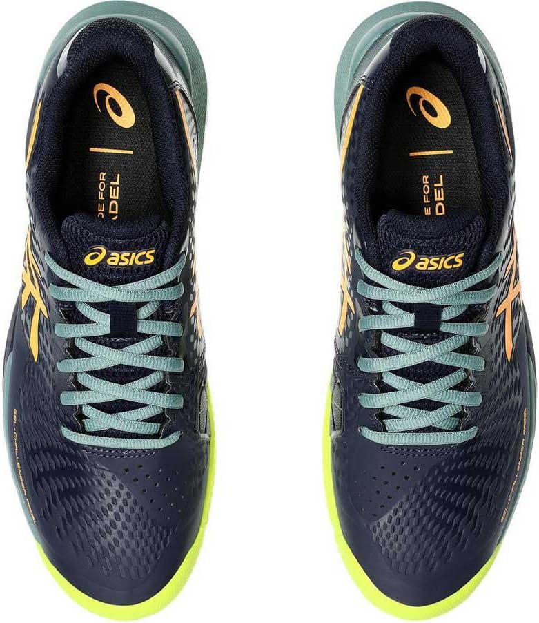 ASICS Herren Gel-Challenger 14 Padel Sneaker 40.5 EU Midnight Stadium Orange, 40.5 EU Midnight Stadi