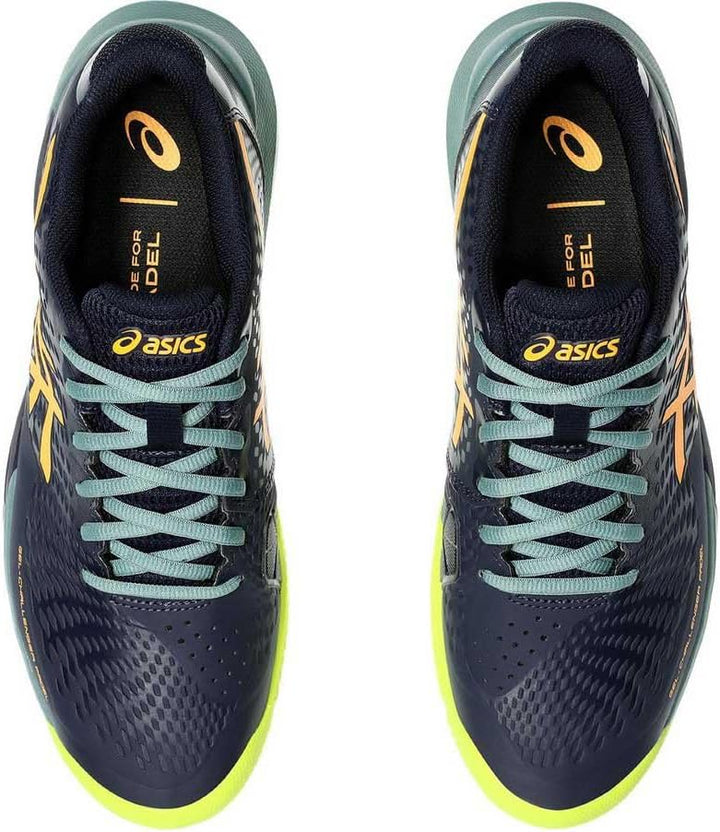 ASICS Herren Gel-Challenger 14 Padel Sneaker 40.5 EU Midnight Stadium Orange, 40.5 EU Midnight Stadi