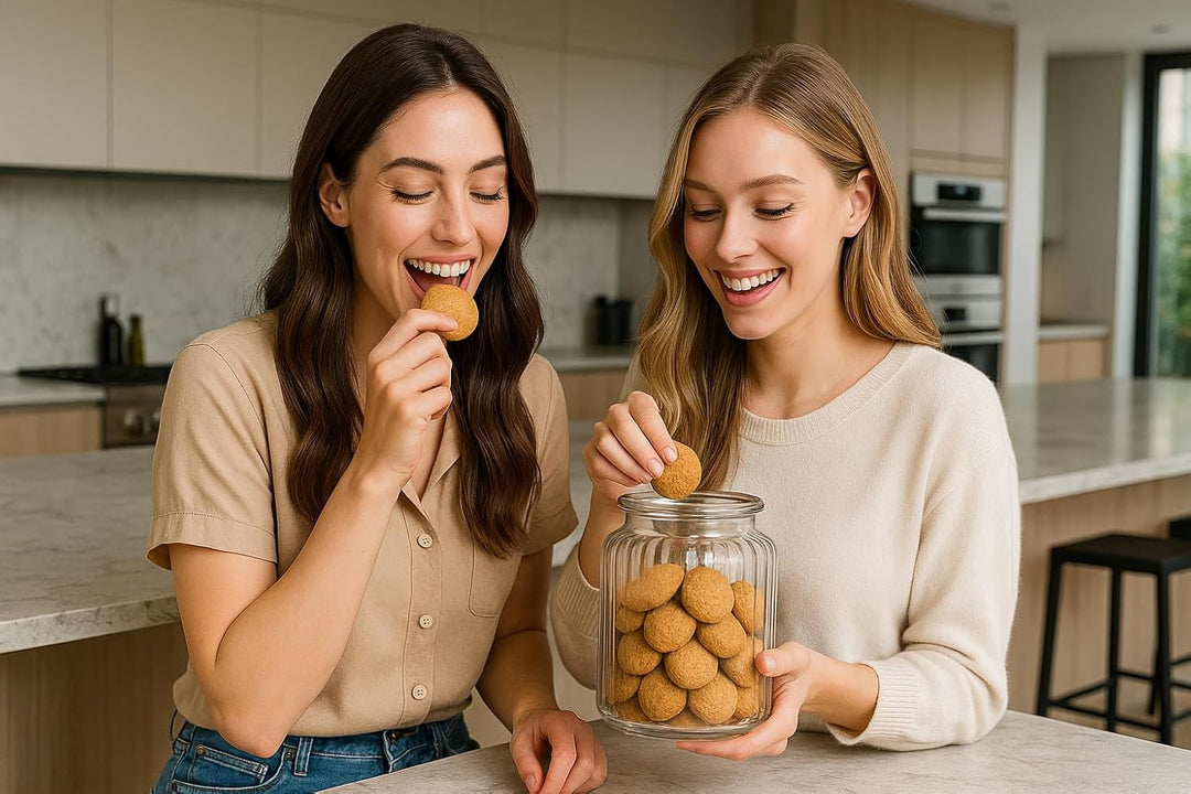 KAMACA Candy Bar Gläser 1,2L – 6er Set Bonbongläser mit Deckel – luftdichte, spülmaschinenfeste Vorr