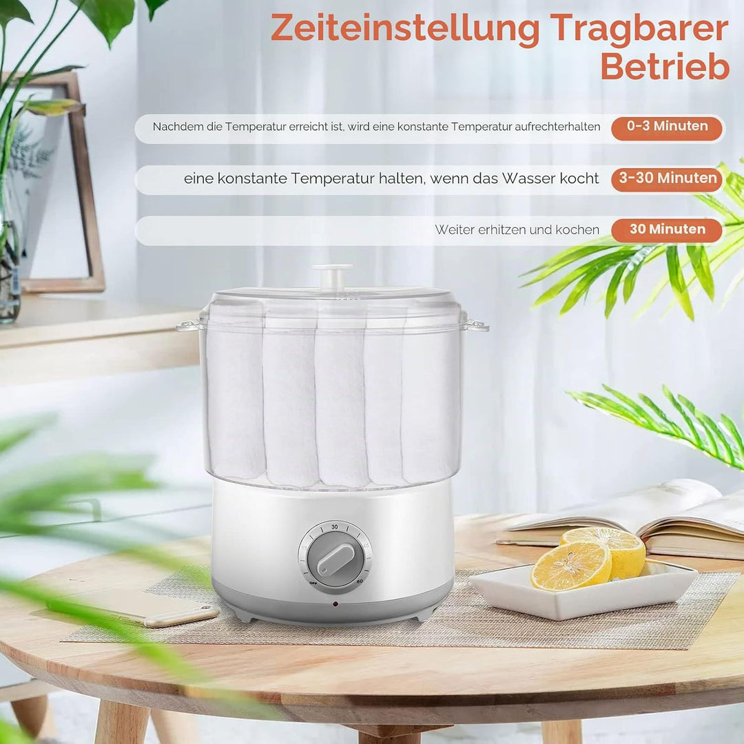 Handtuchwärmer 5 Sekunden Schnelles Aufheizen Towel Warmer Handtuch Wärmegerät Konstante 55°C Temper