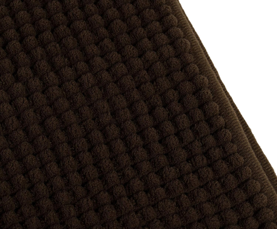 Gözze - Anti-Rutsch-Badematte, Superweich, 100% Mikrofaser, 60 x 100 cm - Mocca Mocca 60 x 100 cm, M
