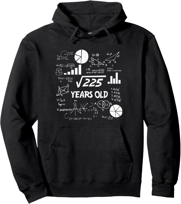 Lustige 15 Geburtstagsliebe Mathe Quadratwurzel Pullover Hoodie