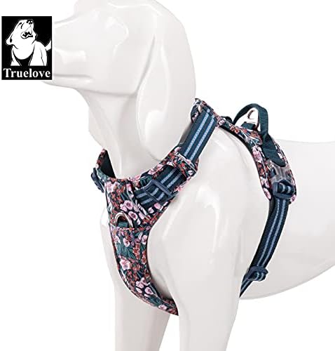 WINHYEPET Truelove No-Pull-Hundegeschirr, Baumwollgewebe atmungsaktiv und reflektierend weich, verst