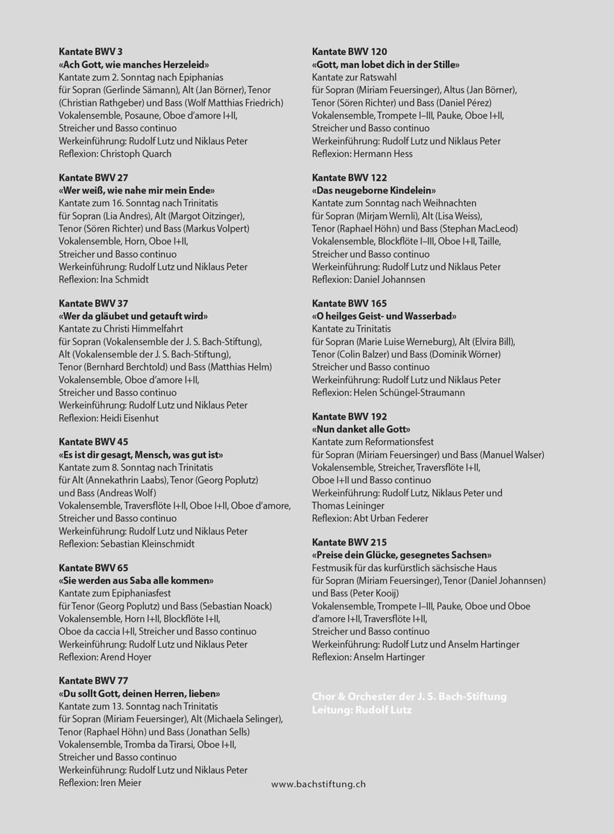 Bach Erlebt XIV [11 DVDs], DVD