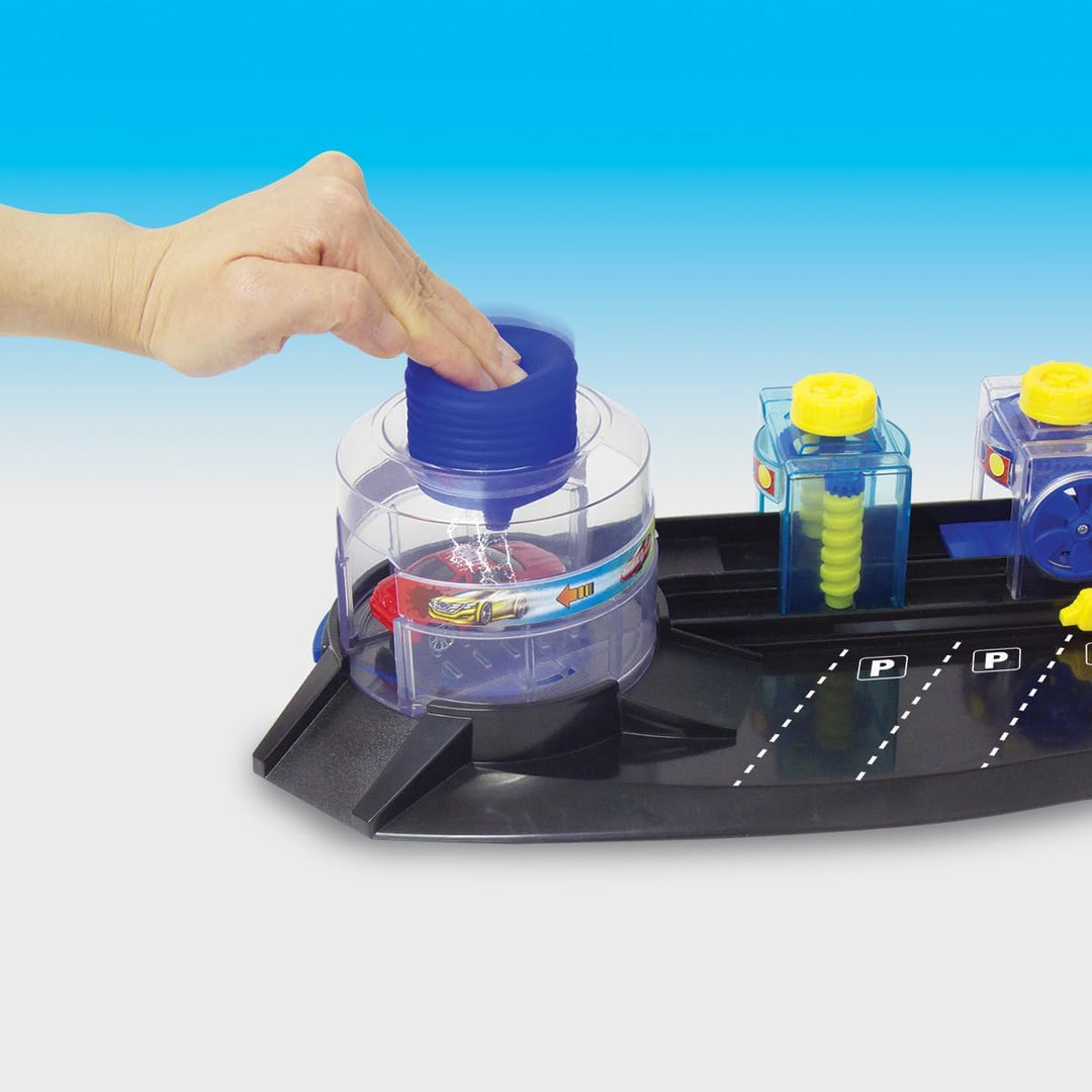 Motormax Twisters Farbwechsel Car Wash Spielset