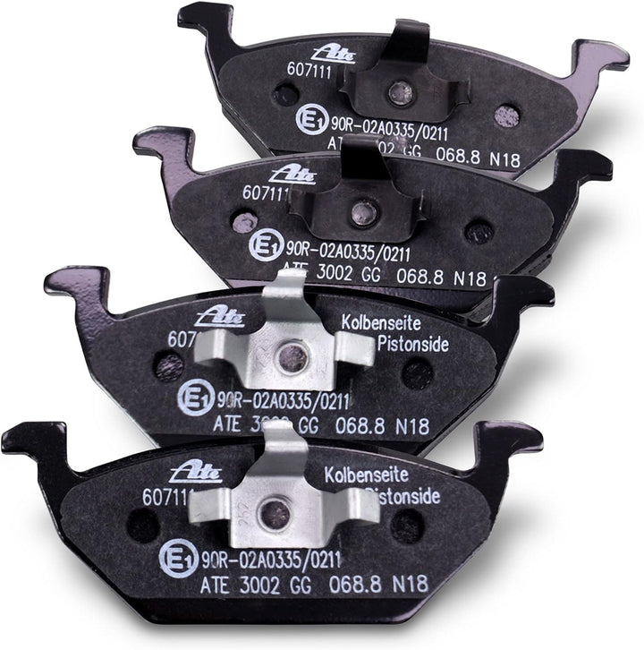 ATE Original Bremsbeläge - Belagsatz - für Scheibenbremse - 13.0460-7111.2 - ECE-R90 Strassenzulassu
