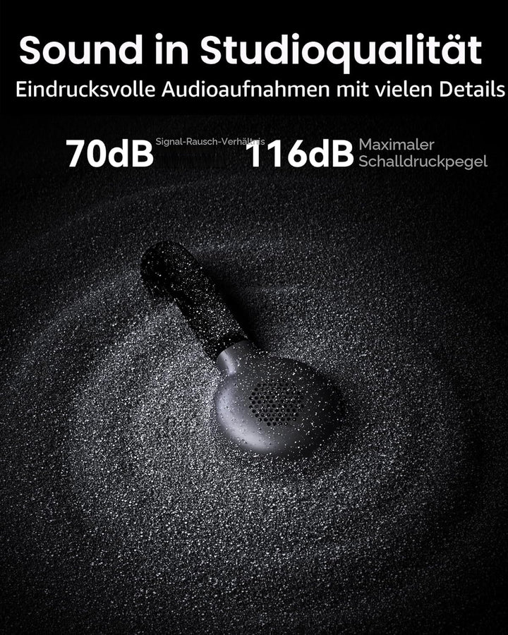 Hollyland Lark M2S Ultimate Combo (Kamera RX+Lightning RX+Type-C RX) Kabelloses Lavaliermikrofon für