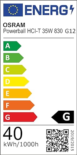 Osram Powerball-Lampe HCI-T 35/830 WDL PB 1 Stück (1er Pack) Warmweiss, 1 Stück (1er Pack) Warmweiss