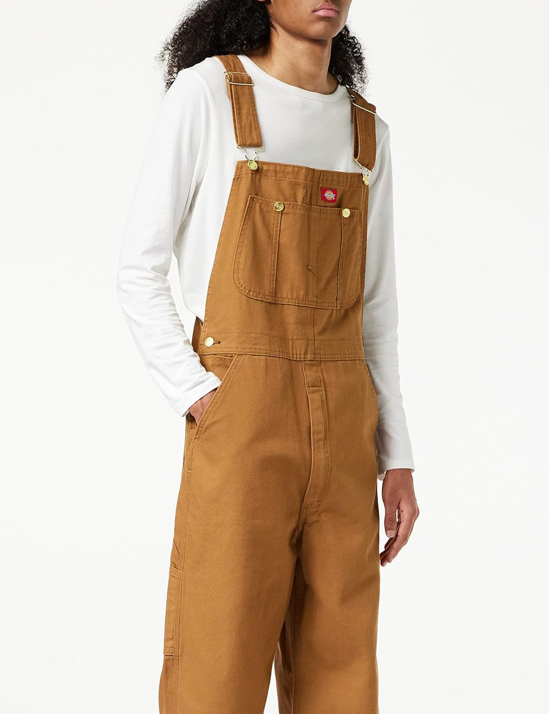 Dickies Herren Latzhose Duck Bib Overall 38W / 32L Blau (Rnsd Ind/Blu Rnb), 38W / 32L Blau (Rnsd Ind