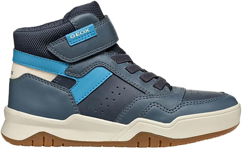 Geox Jungen J Perth Boy F Sneaker, Blau A