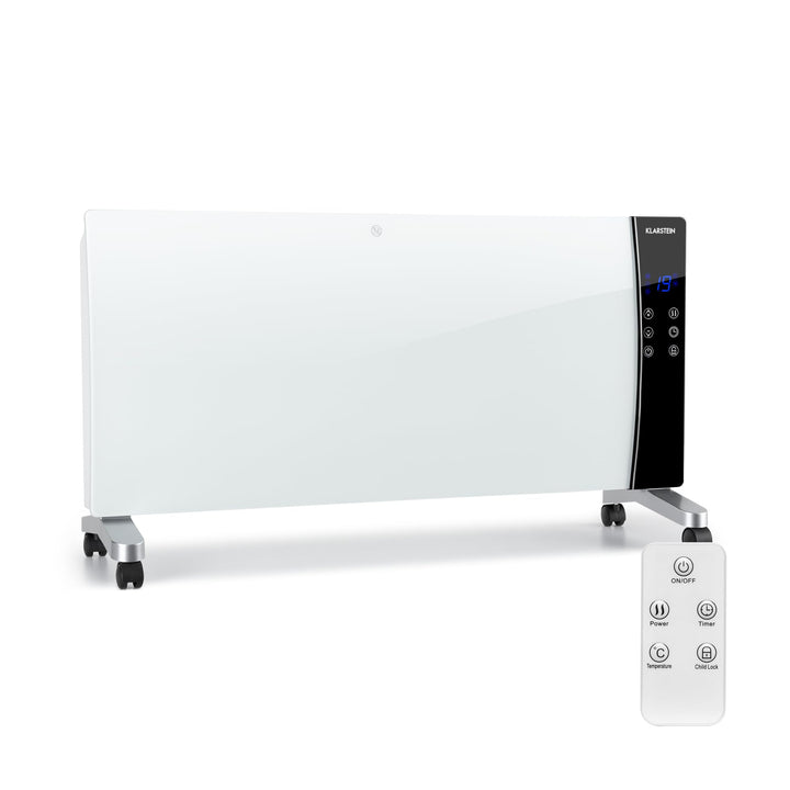 Klarstein Lindholm Konvektionsheizgerät, Heizung, LED-Display, Touch-Panel, Fernbedienung, Timer, 2