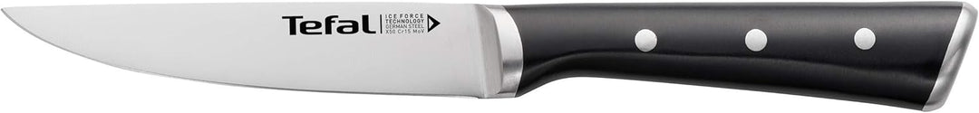 Tefal Ice Force K23209 Universalmesser | 11cm Klinge | Korrosionsschutz | Handschutz | Edelstahl/Sch
