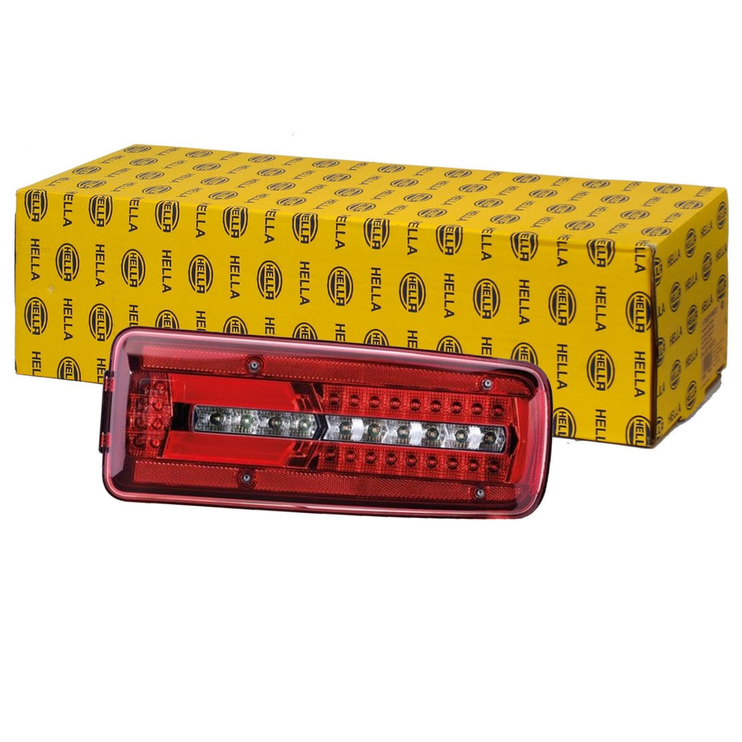 HELLA - Heckleuchte - Truck Full LED - LED - 24V - 2VP 012 381-041 Standard Ausführung rechts DIN St