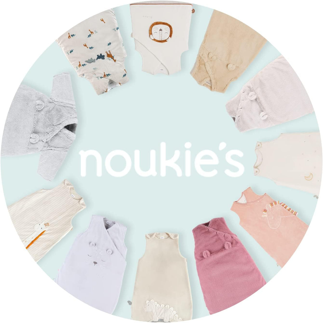 NOUKIE'S - Winterschlafsack 6-36 Monate (90-110 cm) - Schlafsack Tog 2-3,5 - Reissverschluss - Polye