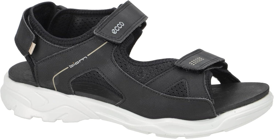ECCO Jungen Biom Raft Flat Sandal 27 EU Schwarz, 27 EU Schwarz