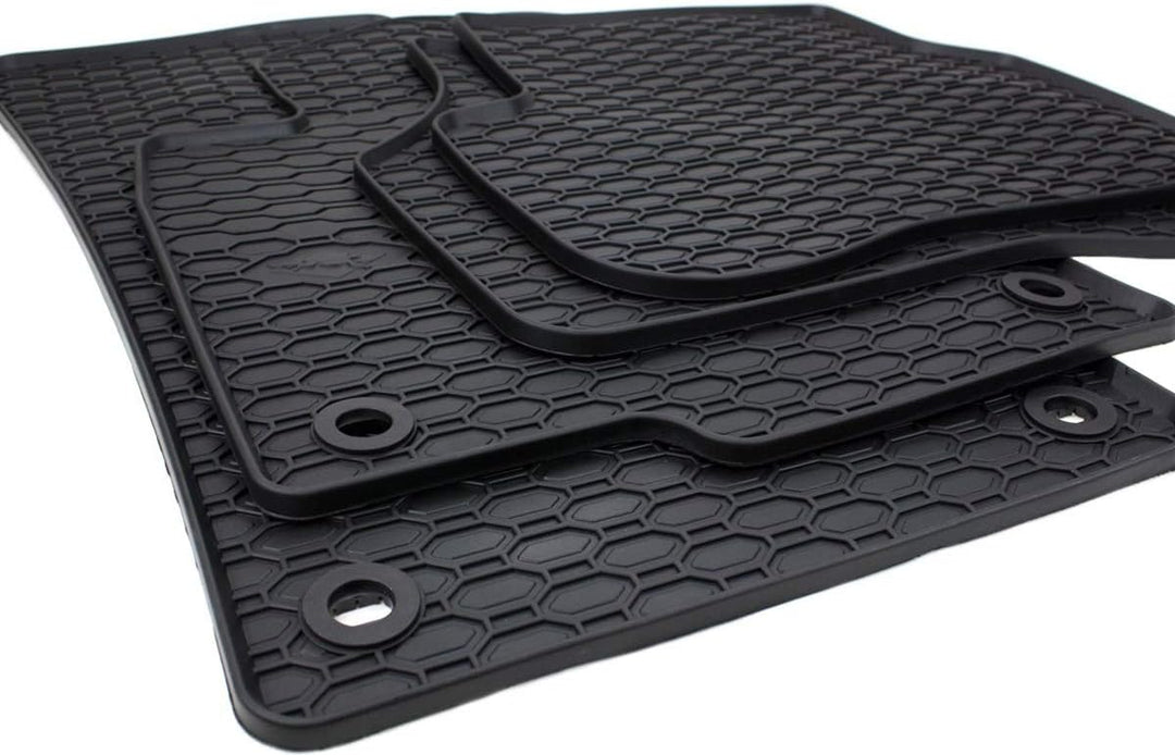 Kfzpremiumteile24 Gummimatten Kompatibel mit Passat 3C B6 Baujahr 2005-2014 Fussmatten Allwetter Sch