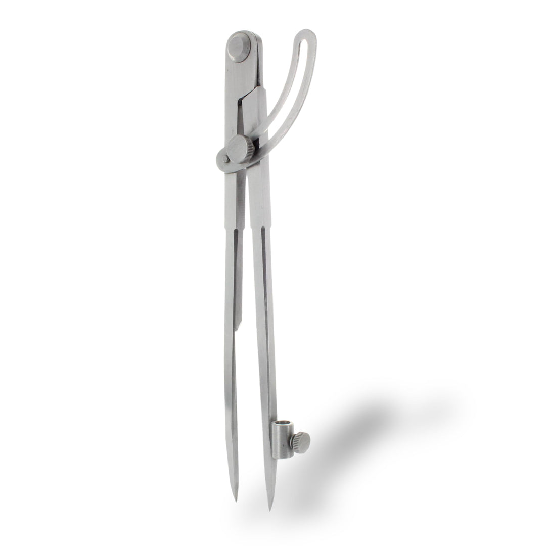 hedue® Spitzzirkel B601 - Anreisszirkel mit Stifthalter & Stellbogen, Tischler Zirkel Holzbearbeitun