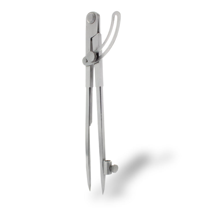 hedue® Spitzzirkel B601 - Anreisszirkel mit Stifthalter & Stellbogen, Tischler Zirkel Holzbearbeitun