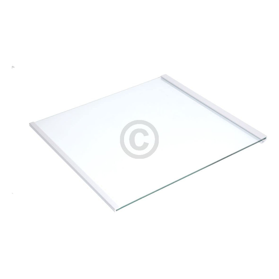 Glasplatte kompatibel mit LG AHT74413808 325x309mm mit Leisten für Kühlschrank
