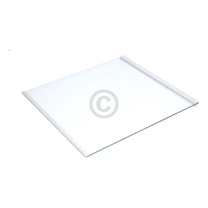 Glasplatte kompatibel mit LG AHT74413808 325x309mm mit Leisten für Kühlschrank