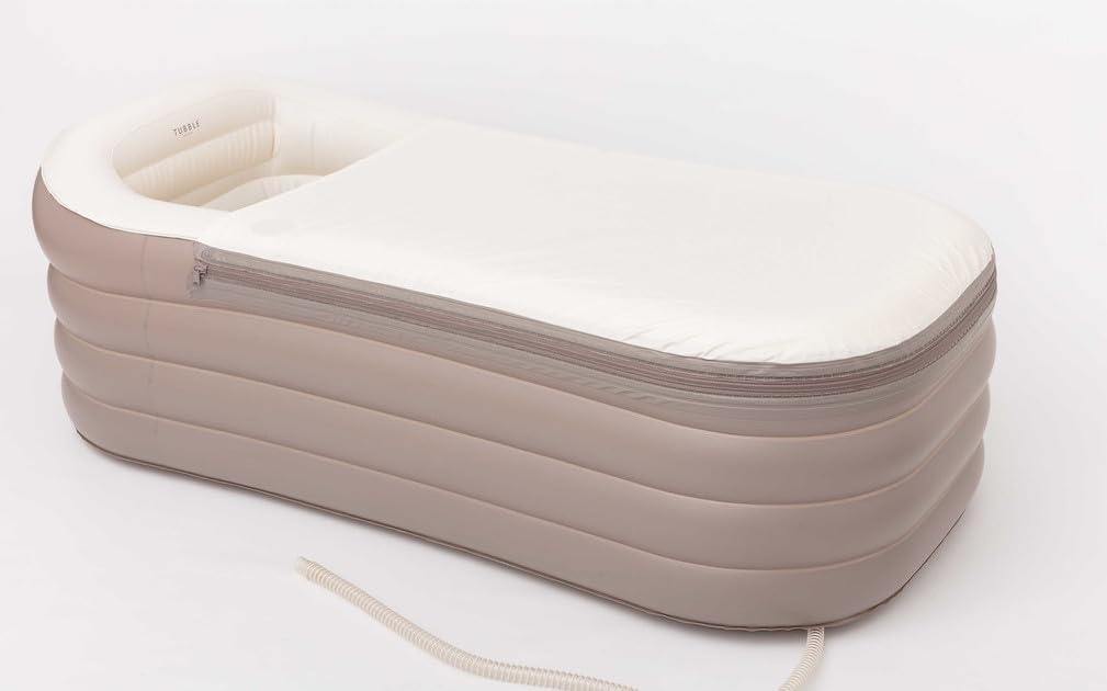 Tubble® Royale Aufblasbare Badewanne - Verwendung als Heiss- und Eisbad - Schneller Aufbau in 1min -