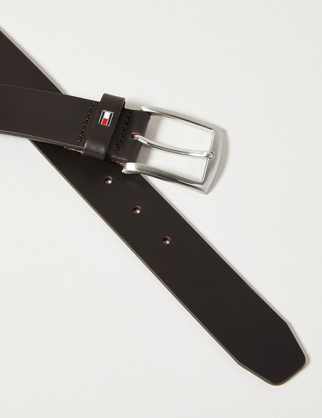 Tommy Hilfiger Herren Gürtel New Denton 3.5 Belt Ledergürtel W80 Braun (Testa Di Moro), W80 Braun (T