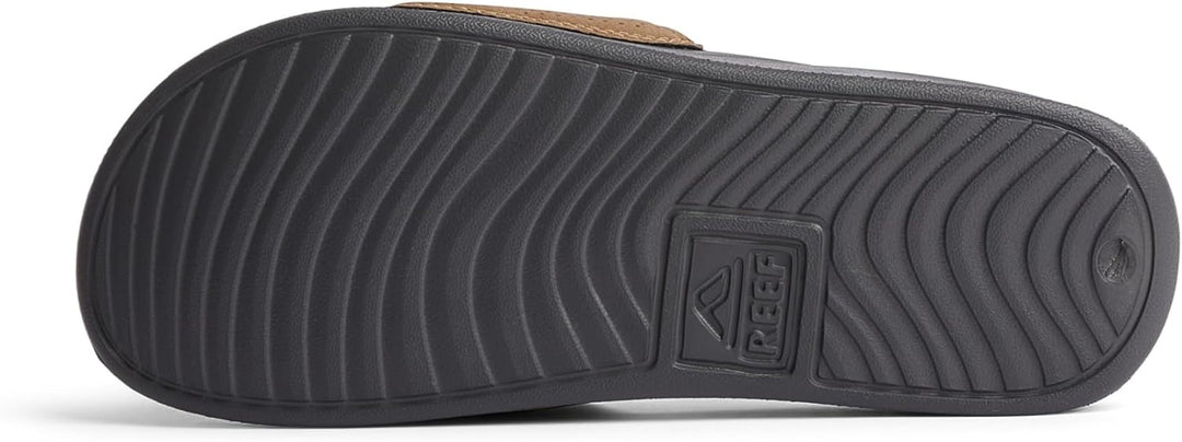 Reef Herren One Slide Schiebe-Sandalen, Grey Tan