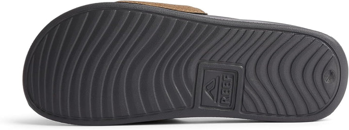 Reef Herren One Slide Schiebe-Sandalen, Grey Tan