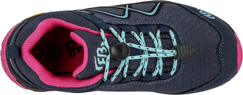 Brütting Unisex Kinder Guide Outdoor- & Trekkingschuh 30 EU Marine Pink Türkis, 30 EU Marine Pink Tü