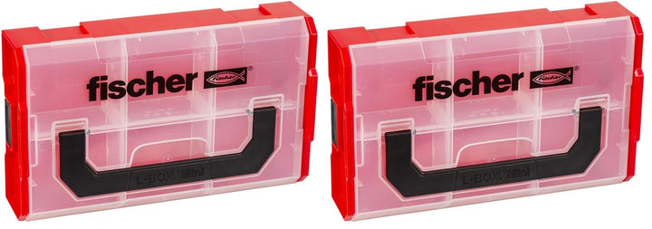 fischer FIXtainer, Sortierbox für Kleinteile, universelle Aufbewahrungs-Box für Dübel, Schrauben & M
