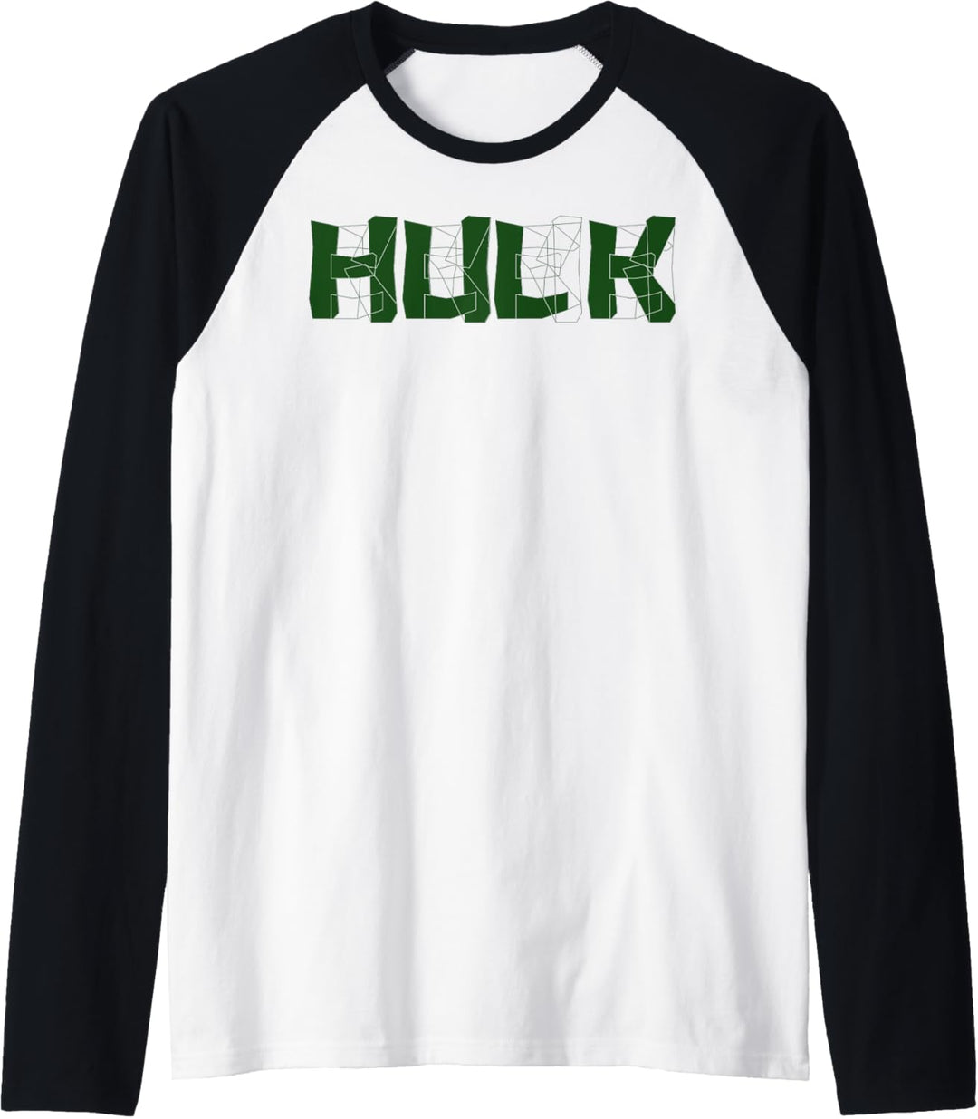 Marvel Avengers Hulk Wire Text Raglan