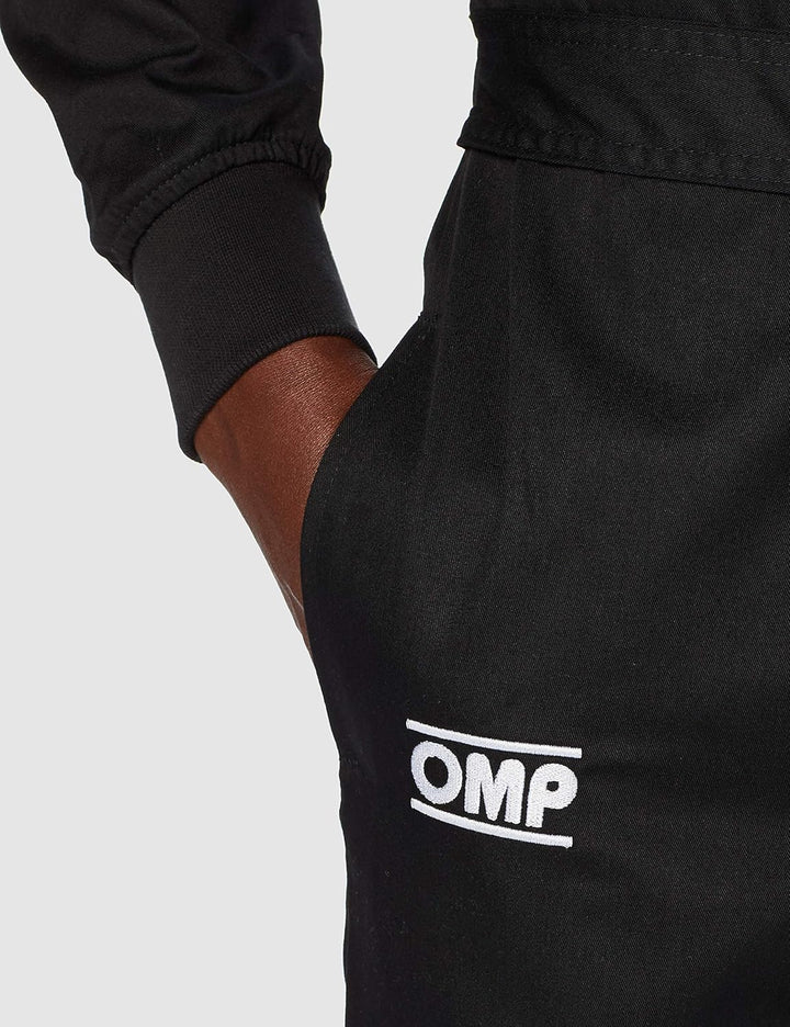 New! KK01719 OMP Summer K Kart Suit Indoor Karting Overalls 3 Colours S Schwarz, S Schwarz