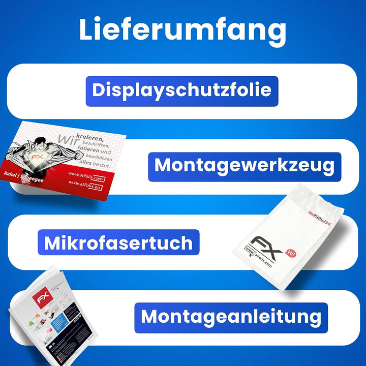 atFoliX Schutzfolie kompatibel mit Apple iMac 27 2020 Folie, ultraklare FX Displayschutzfolie FX-Cle